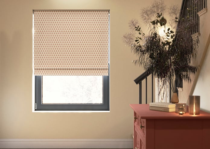 Emily Bond Jaipur, Rust - Twist&Fit Roman Blind - Image 3